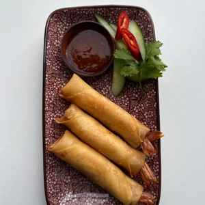 PhuSa Vietnamese kitchen - Dish  - Fried Chicken and Shrimp Spring Rolls